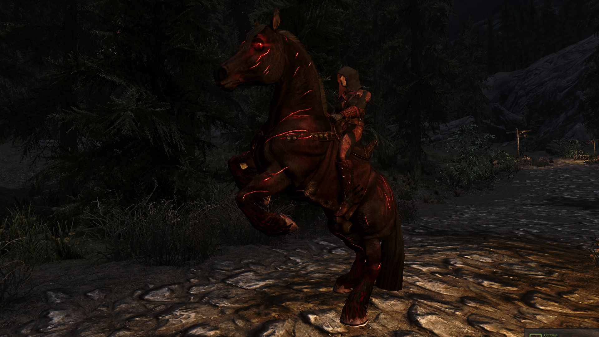 skyrim horse animation mod