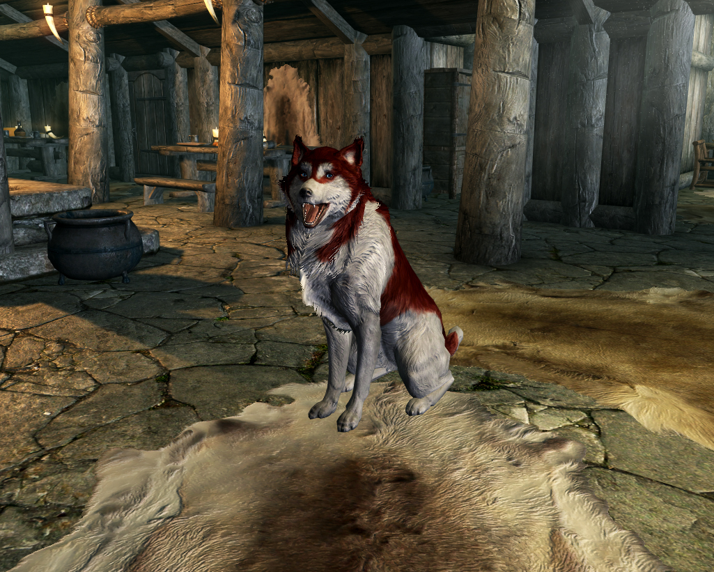 can i get a husky in skyrim